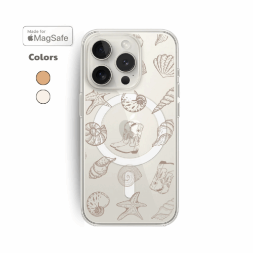 Coastal Cowgirl Clear MagSafe iPhone Case