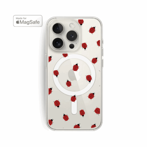Ladybug Clear MagSafe iPhone Case