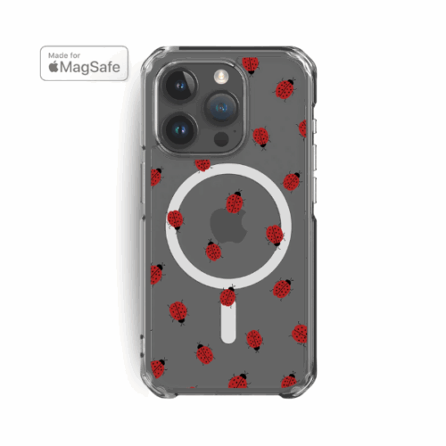 Ladybug Clear MagSafe iPhone Case