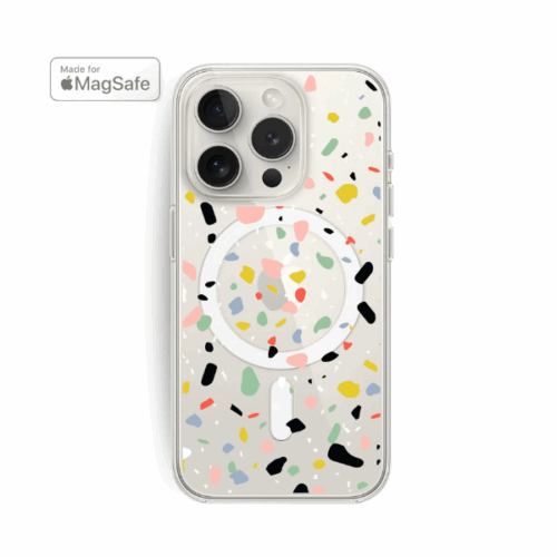 Terrazzo Clear MagSafe iPhone Case