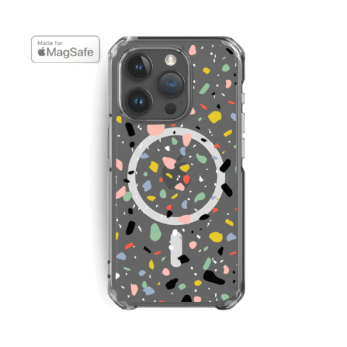 Terrazzo Clear MagSafe iPhone Case