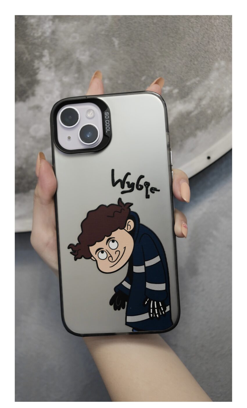 Coraline & Wybie Couple Phone Case Set
