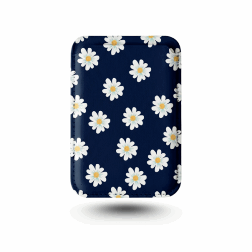 Midnight Daisy Vegan Wallet