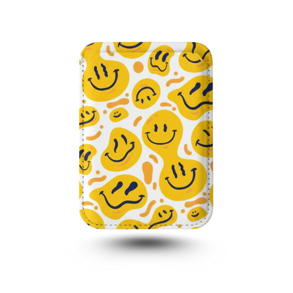 Happy Smiley Vibes Vegan Wallet Happy Smiley Vibes Vegan Wallet