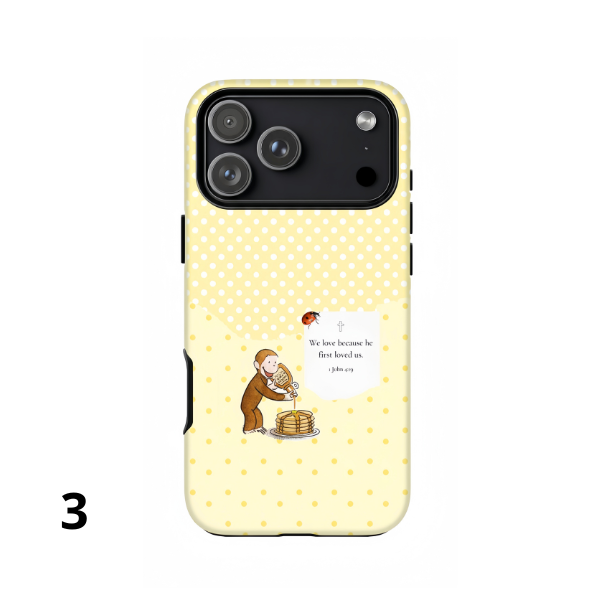 Curious George Phone Case – Inspirational Scripture Protective Covers for Phone Curious George Phone Case – Inspirational Scripture Protective Covers for Phone