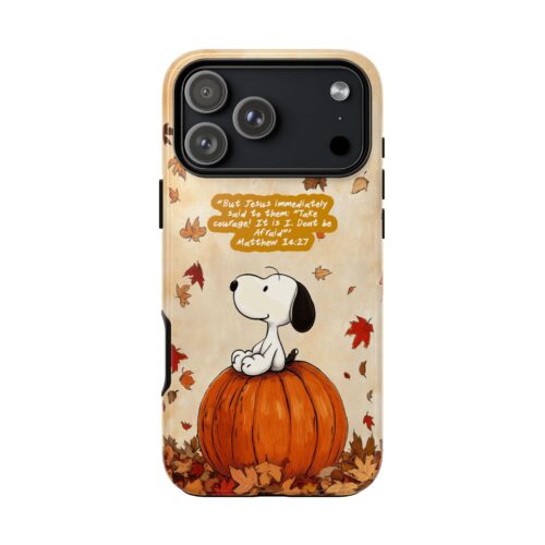 Snoopy Phone Case – Inspirational Scripture Protective Covers for Phone