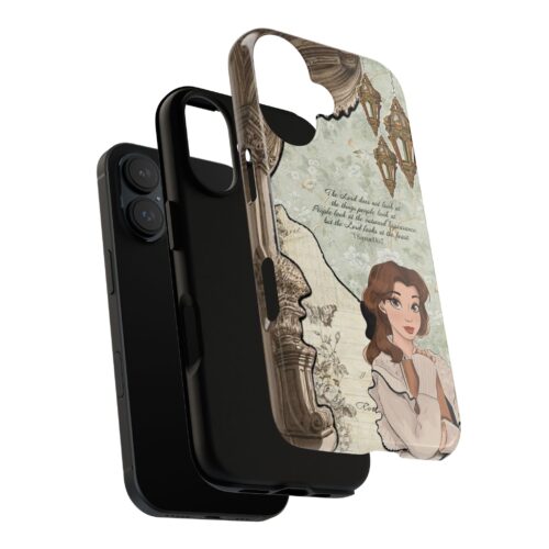 Belle Phone Case – 1 Samuel 16:7 Bible Verse Princess Phone Cover