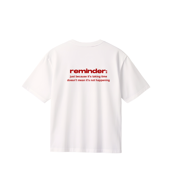 Reminder Lyric Tee Reminder Lyric Tee