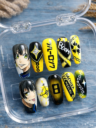 Bachira Meguru Press On Nails