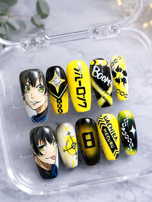 Bachira Meguru Press On Nails