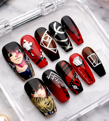 Nagumo Sakamoto Days Press On Nails