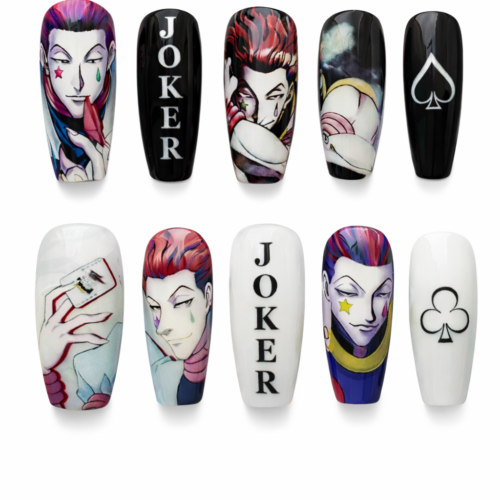 Hisoka Joker Anime Hunter × Hunter Press On Nails