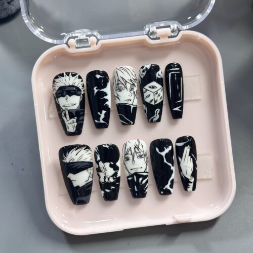 Jujutsu Kaisen Satoru Gojo Press on Nails