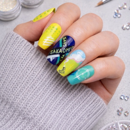 Shin Asakura Sakamoto Days Press On Nails