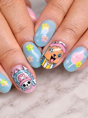 One Piece Tony Tony Chopper Press On Nails (Ver 3)