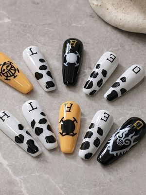 One Piece Trafalgar D. Water Law Press On Nails