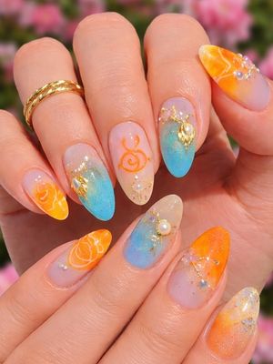 One Piece Nami Press On Nails (Ver 2)