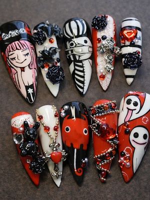 One Piece Perona Press On Nails