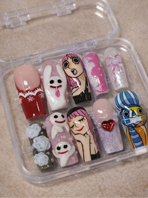 One Piece Perona Press On Nails (Ver 3)