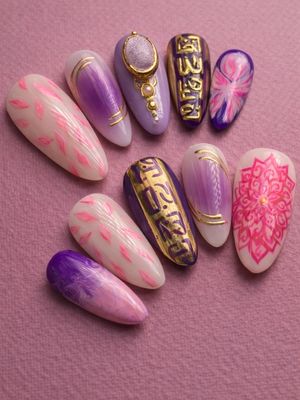 One Piece Nico Robin Press On Nails (Ver 2)