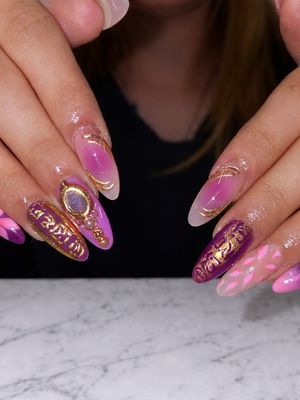 One Piece Nico Robin Press On Nails (Ver 3)
