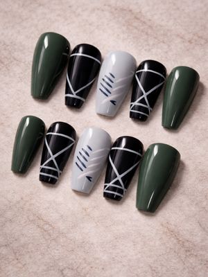 Attack Of Titan Scout Regiment Press On Nails