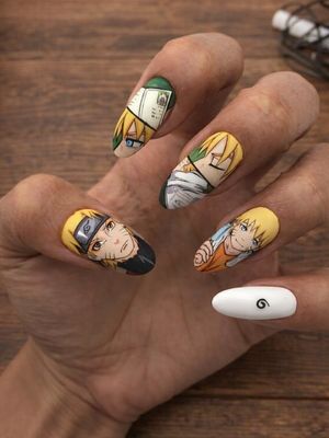 Uzumaki Naruto Press On Nails (Ver 3)