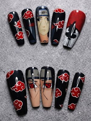Uchiha Itachi Press On Nails
