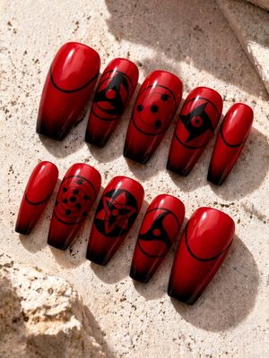 Uchiha Itachi Press On Nails (Ver 2)