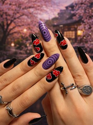 Uchiha Itachi Press On Nails (Ver 3)