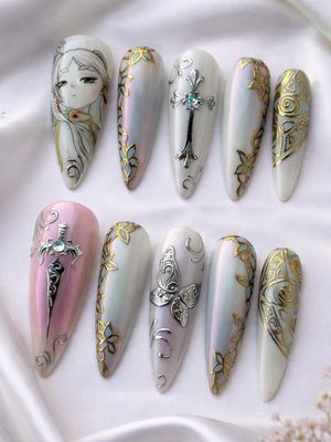 Frieren: Beyond Journey’s End Press On Nails (Ver 2)