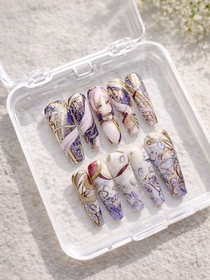 Frieren: Beyond Journey’s End Press On Nails (Ver 3)
