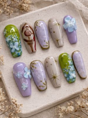 Frieren: Beyond Journey’s End Press On Nails (Ver 4)