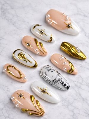 Frieren: Beyond Journey’s End Press On Nails (Ver 5)