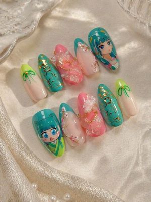The Apothecary Diaries Mao Mao Press On Nails (Ver 6)