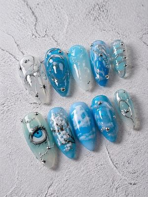 Jujutsu Kaisen Gojo Satoru Press On Nails (Ver 6)