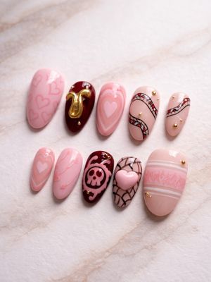 One Piece Boa Hancock Press On Nails