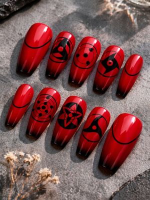 Uchiha Itachi Press On Nails (Ver 2)