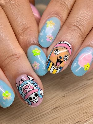 One Piece Tony Tony Chopper Press On Nails (Ver 3)