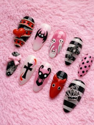 One Piece Perona Press On Nails (Ver 2)
