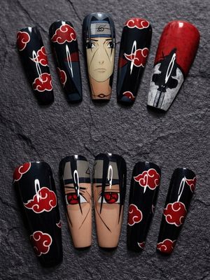 Uchiha Itachi Press On Nails