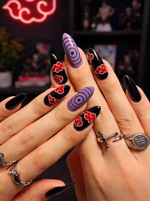 Uchiha Itachi Press On Nails (Ver 3)