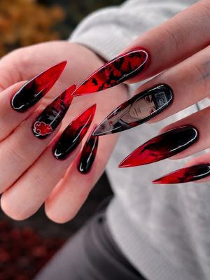 Uchiha Itachi Press On Nails (Ver 5)