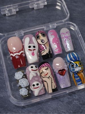One Piece Perona Press On Nails (Ver 3)