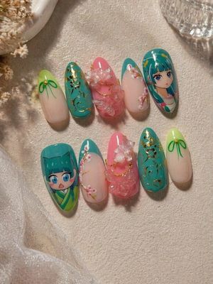 The Apothecary Diaries Mao Mao Press On Nails (Ver 6)