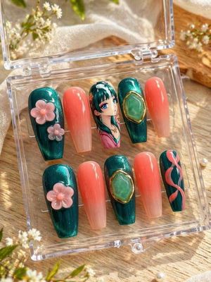 The Apothecary Diaries Mao Mao Press On Nails (Ver 7)