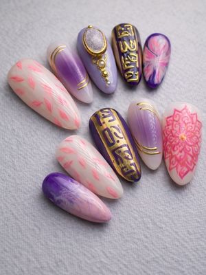 One Piece Nico Robin Press On Nails (Ver 2)
