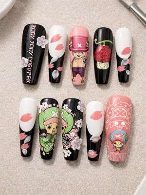 One Piece Tony Tony Chopper Press On Nails