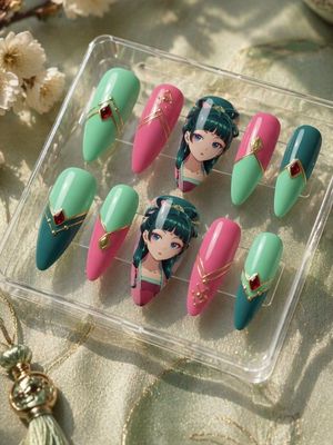 The Apothecary Diaries Mao Mao Press On Nails (Ver 5)