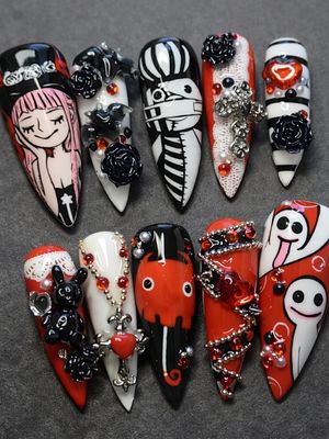 One Piece Perona Press On Nails